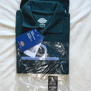 BRAND NEW, NEVER WORN, DICKIES BOYS 14-16(L) DARK GREEN BOYS POLO SHIRT